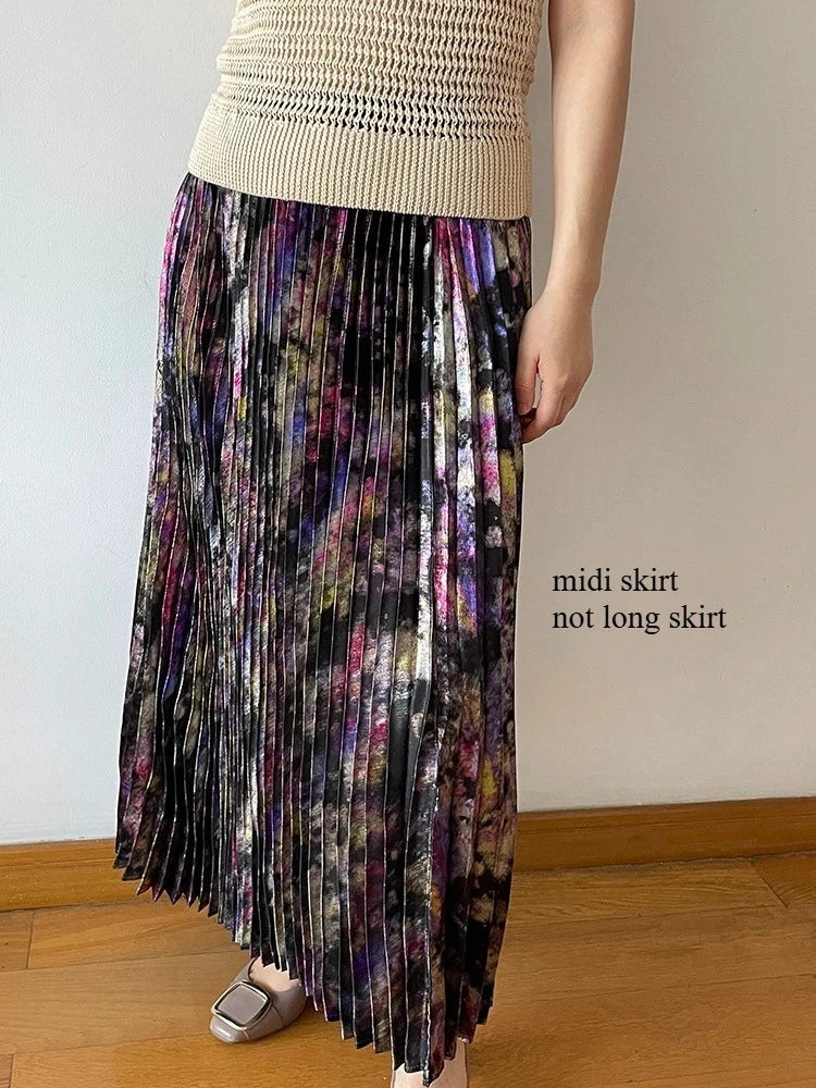 Kalamet Metallic Skirt