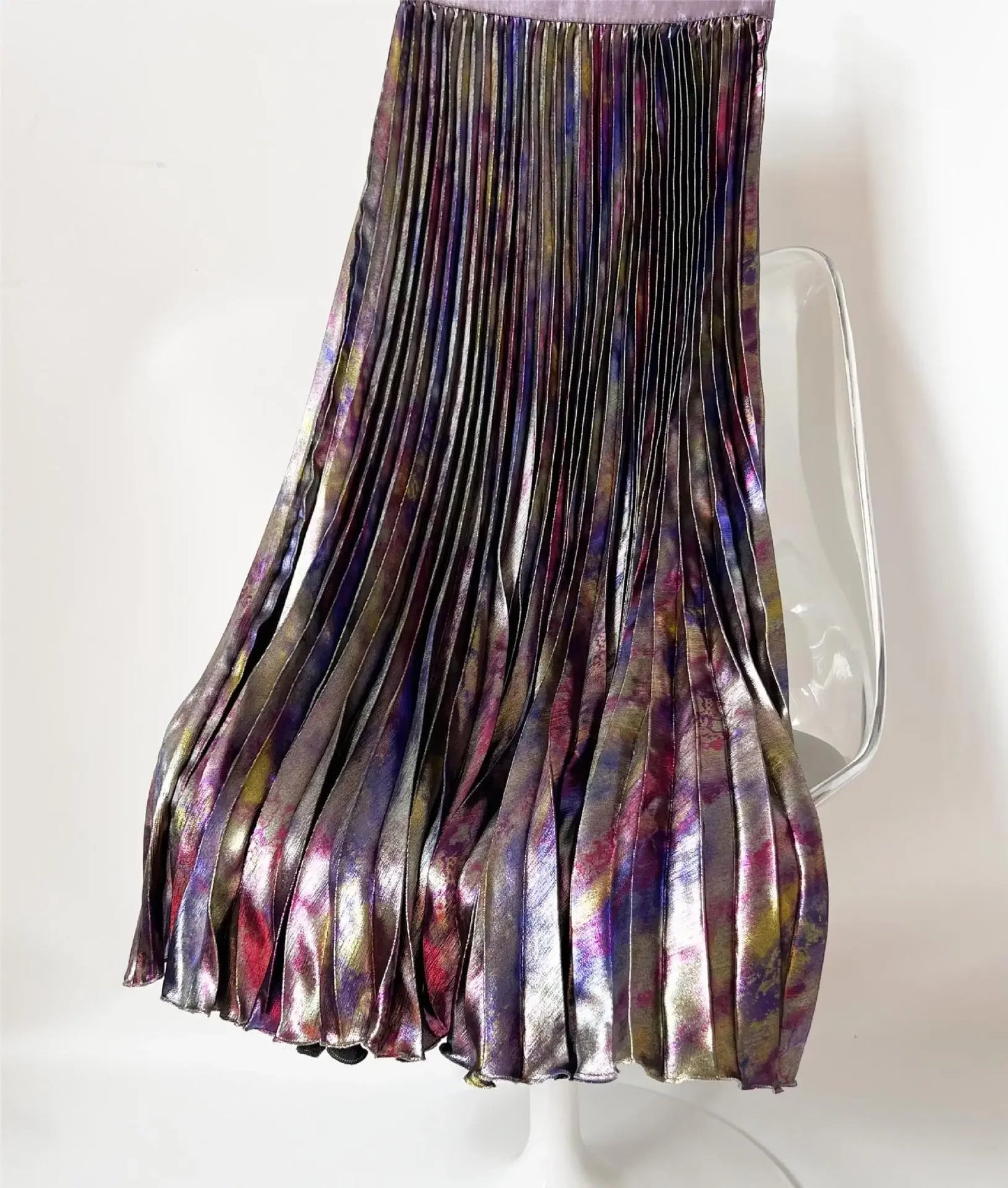 Kalamet Metallic Skirt